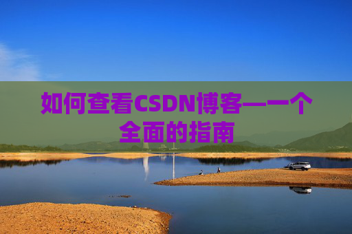 如何查看CSDN博客—一个全面的指南